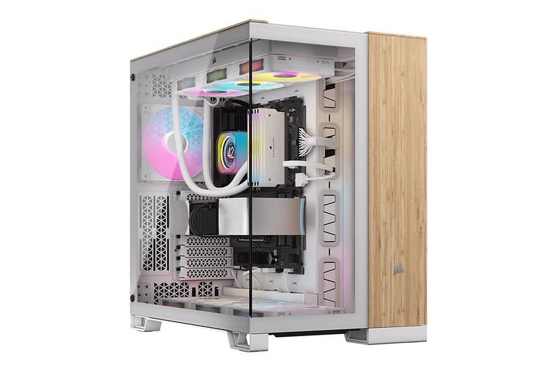 Corsair 6500X Bamboo (Vit/Transparent)