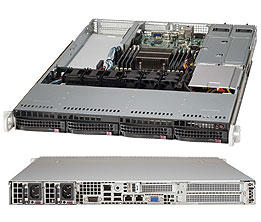 Supermicro SC815TQ-R700WB 700W (Silver/Svart)