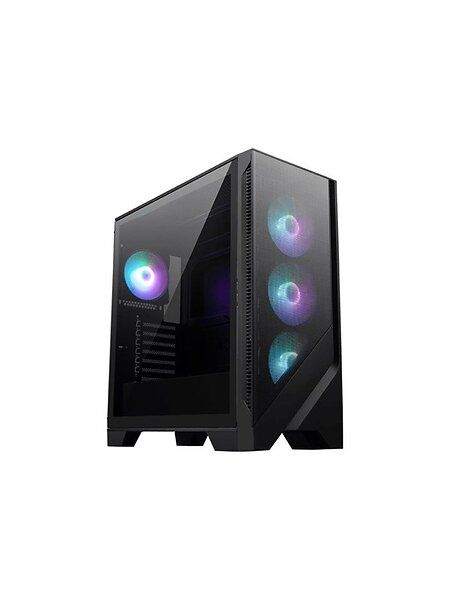 MSI MAG FORGE 321R AIRFLOW Chassi Tower Svart