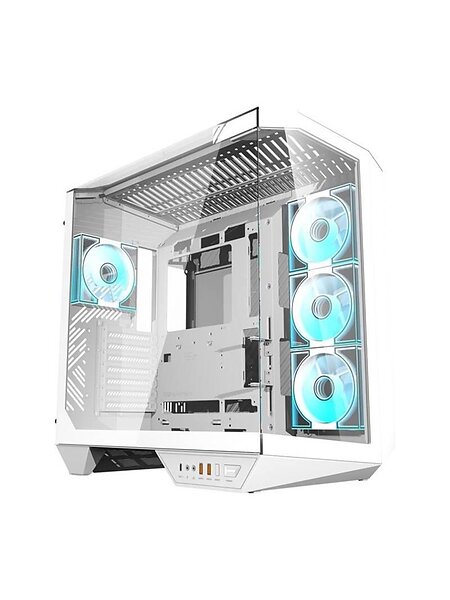 Darkflash Computer Case DY470 4 fans (white) Chassi Miditower