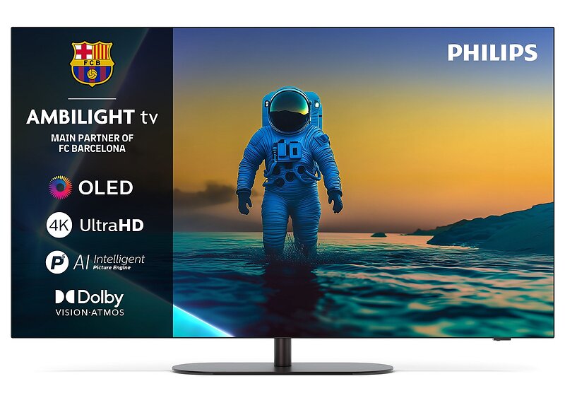 Philips 55OLED810 55" 4K Ultra HD OLED Ambilight Google TV (2025)