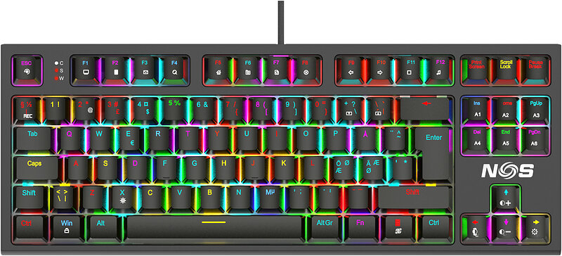 NOS C350 Gaming V2 RGB TKL