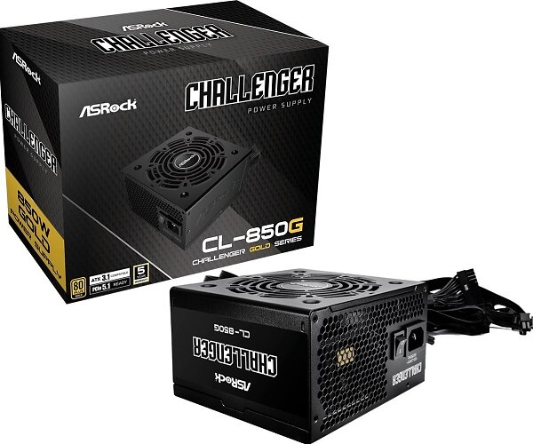ASRock Challenger CL-850G ATX 3.1 80 Plus Gold 850W