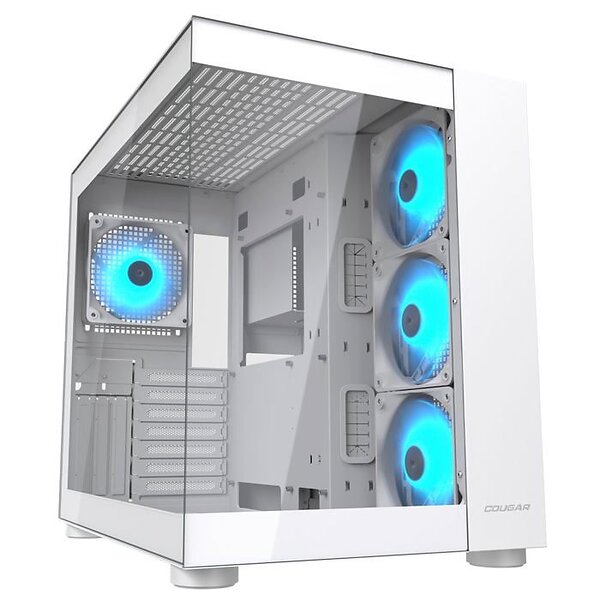 Cougar FV150 RGB (Vit/Transparent)