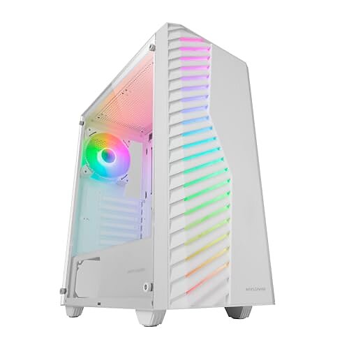 Mars Gaming MC-Volt RGB (Vit/Transparent)