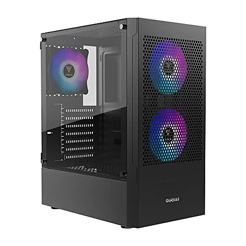 Gamdias Talos E3 Mesh RGB (Svart/Transparent)