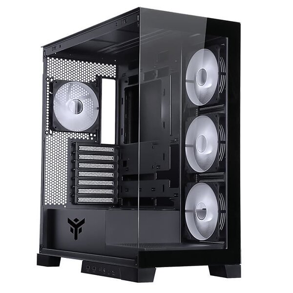 Itek Showbui 45 RGB (Svart/Transparent)