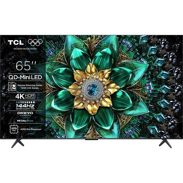 TCL Q6C 65" 4K Ultra HD QD-Mini LED Dolby Vision Google TV (2026) - 65Q6C