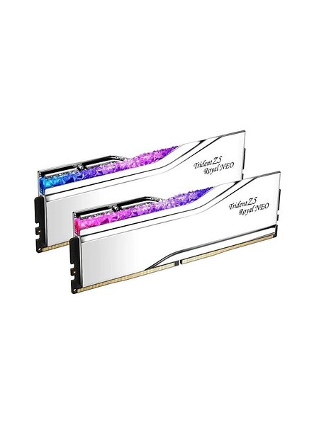 G.Skill Trident Z5 Royal Neo Silver RGB DDR5 6000MHz 2x48GB (F5-6000J3036F48GX2-TR5NS)