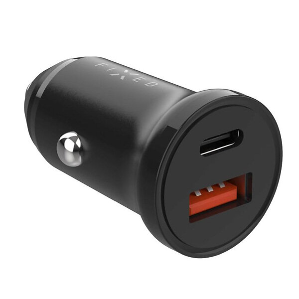 Fixed Snabb Billaddare 20W USB-C PD/USB-A