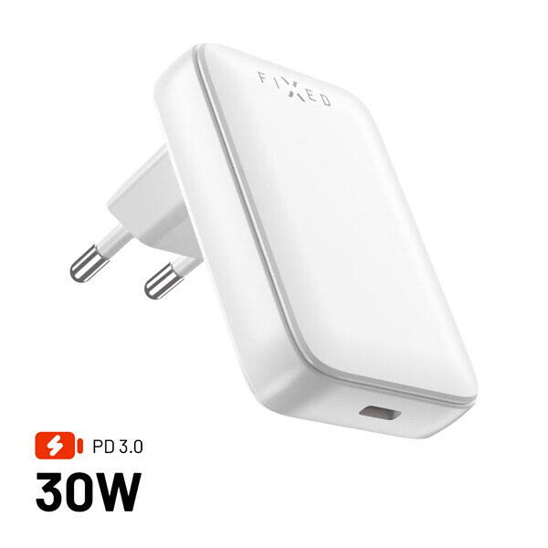 Fixed Slim GaN 90 Super Snabb 1x USB-C laddare 30W