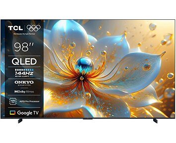 TCL T8C 98" 4K Ultra HD QLED Google TV (2025) - 98T8C