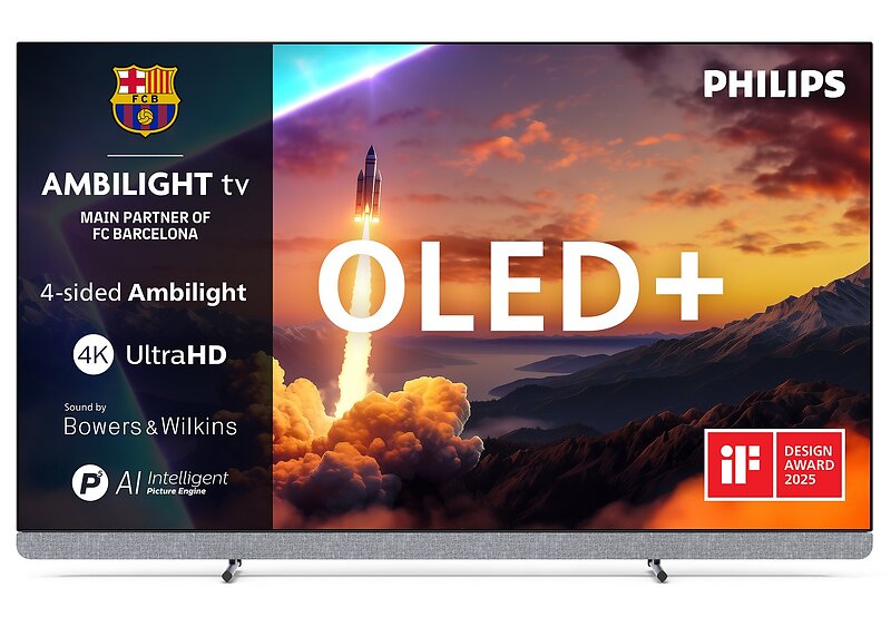 Philips 55OLED910 55" 4K Ultra HD OLED+ Ambilight Google TV