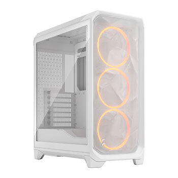 Fractal Design Meshify 3 RGB (Vit/Transparent)