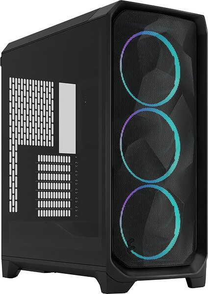 Fractal Design Meshify 3 RGB (Svart/Transparent)
