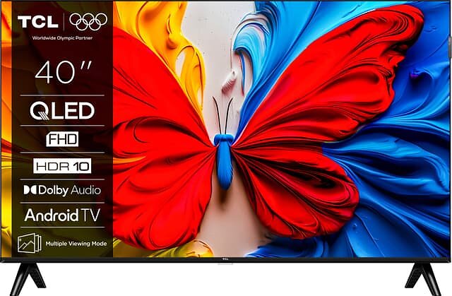 TCL S5K 40" Full HD QLED Android TV (2025) - 40S5K