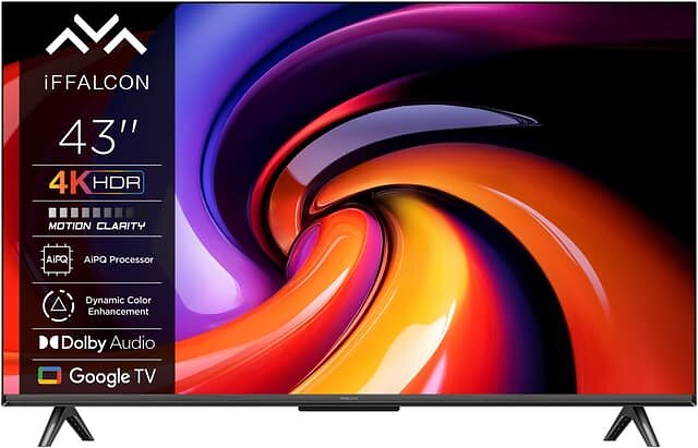iFFalcon 43" 4K Ultra HD LED Smart TV (2025)