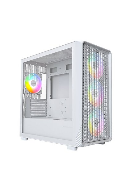 Montech X5M mATX (White/Transparent)