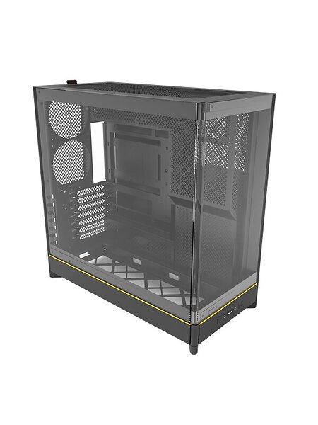 Montech HS02 (Svart/Transparent)