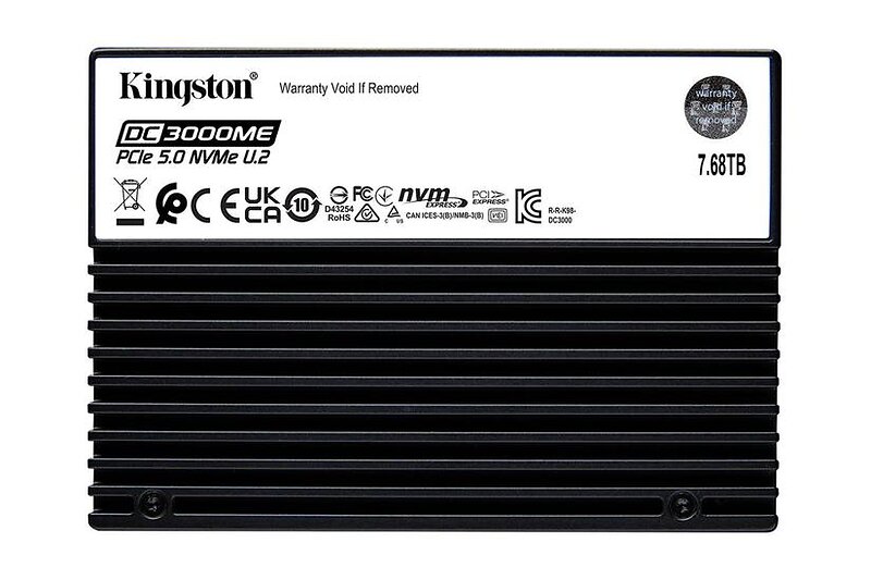 Kingston DC3000ME PCIe 5.0 NVMe U.2 7.68TB