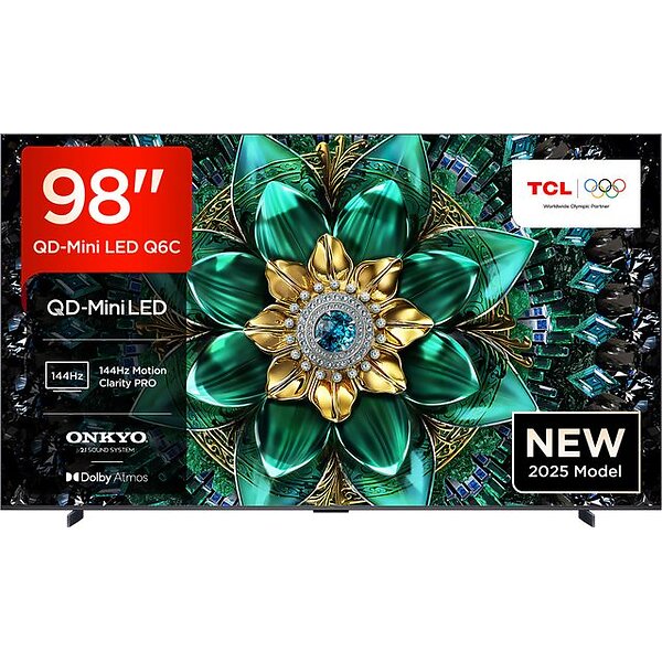TCL Q6C 98" 4K Ultra HD QD-Mini LED Smart TV - 98Q6C