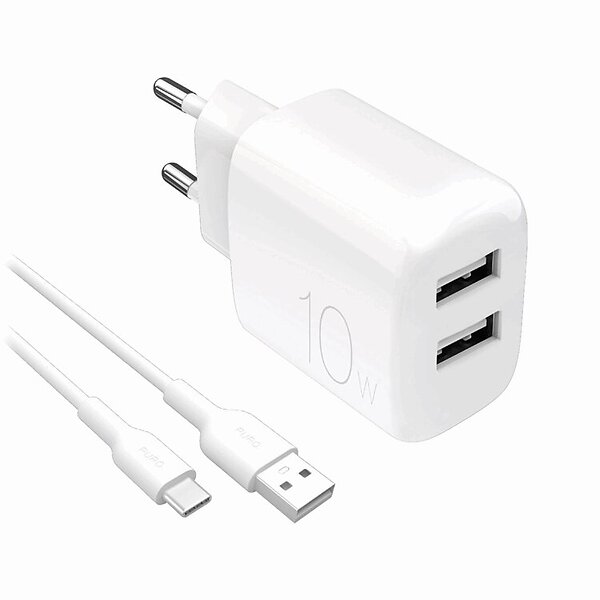 Puro Pro LiteKit USB-A USB-A USB-C cable 1,2m 10W