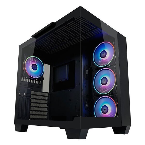 LC-Power 809B Dark Storm_X (Black/Transparent)