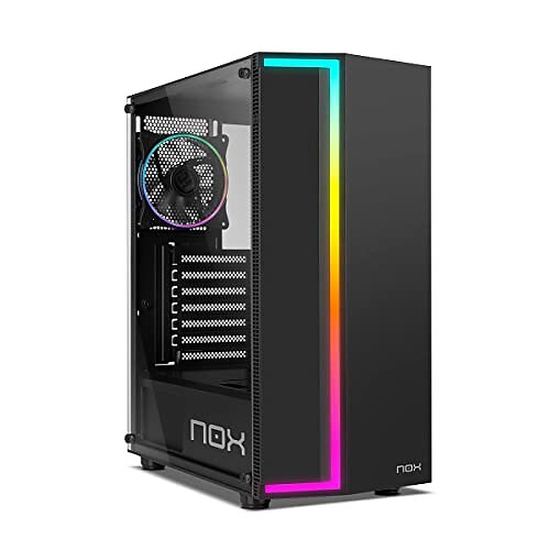NOX Infinity Gamma (Black/Transparent)