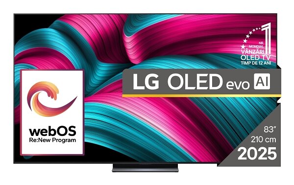 LG C5 83" 4K Ultra HD OLED evo Smart TV - OLED83C51LA