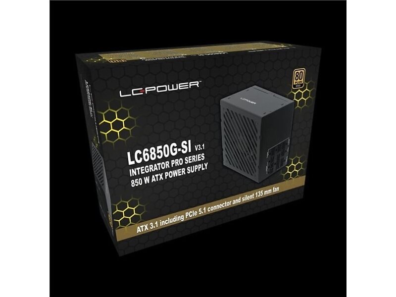LC-Power LC6850G-SI V3.1 Guld 850W
