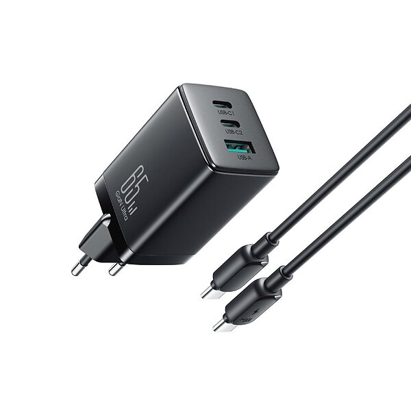 Nextbatt NB-TCG01 GaN Ultra med USB-C-kabel 65W