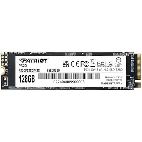 Patriot Memory P320 M.2 2280 PCIe 3.0 NVMe 128GB