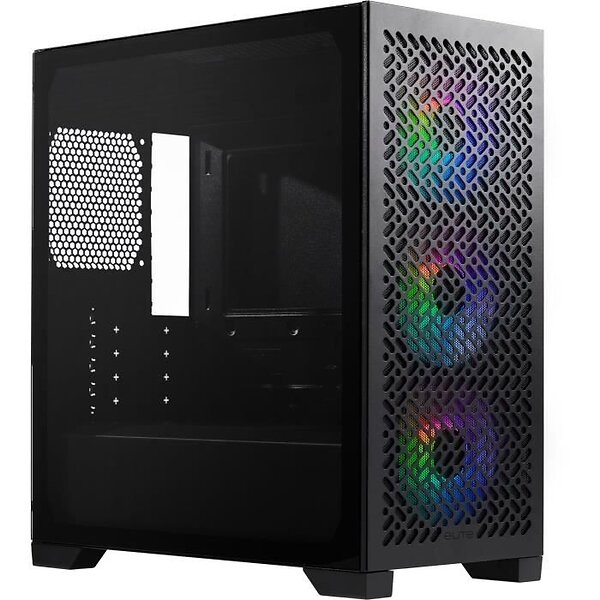 Cooler Master Elite 302 (Black/Transparent)