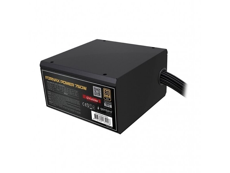 Gembird Fornax Power CCC-PSUBRONZE-750W 80+ Brons 750W