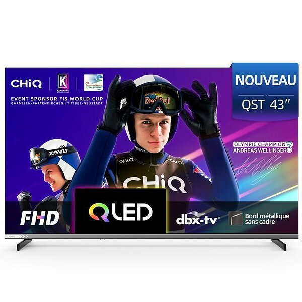 CHiQ L43QST 43" Full HD QLED Android TV