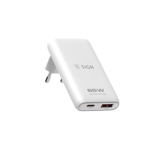 SiGN SN-ULTRATHIN65W GaN Ultra Slim Laddare 65W