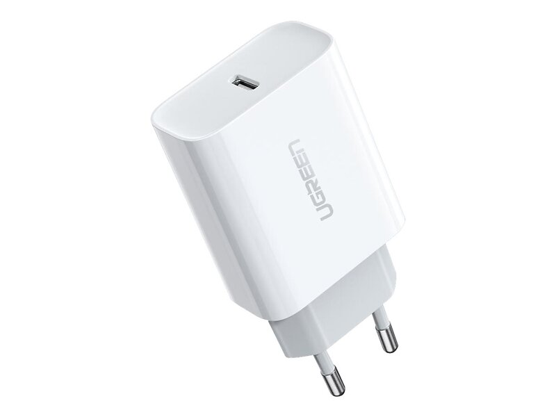 Ugreen 308004 18W USB-C PD / QC Väggladdare