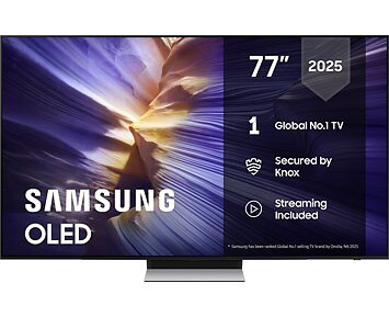 Samsung S91F 77" 4K Ultra HD OLED AI Smart TV (2025) - TQ77S91FAEXXC