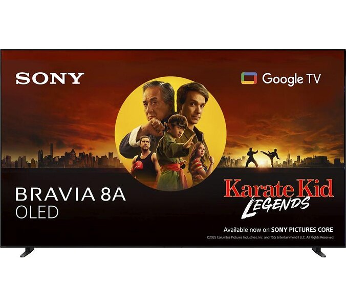 Sony BRAVIA 8A 65" 4K Ultra HD OLED HDR Smart TV (2025) - K65XR8A