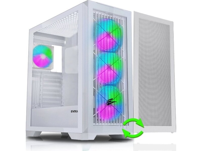 Evolveo Ptero Q2w+ (Svart/Glas/Grill)