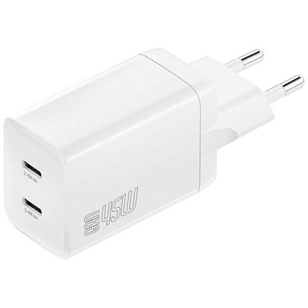 4smarts 540400 Dubbel USB-C GaN 45W