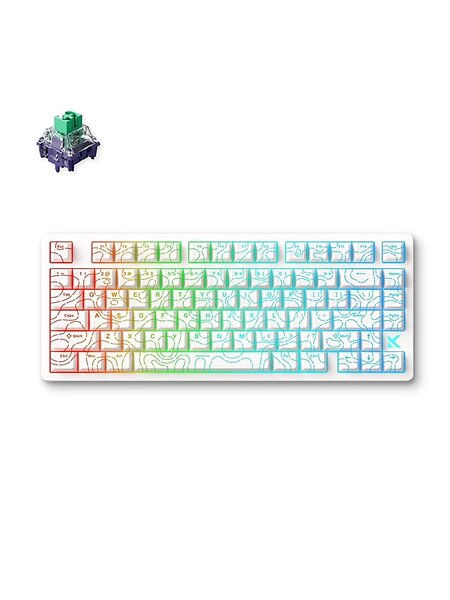 MCHOSE Jet 75 Kailh Magnetic God Hall Effect 75% Vit (US)