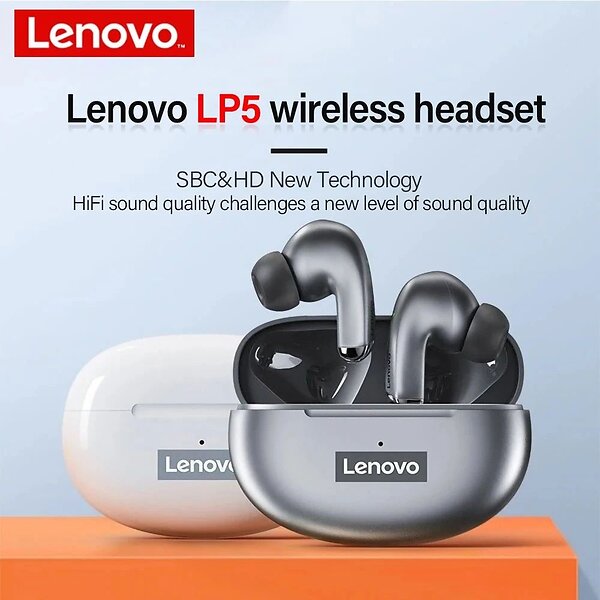Lenovo LP5 Trådlösa hörlurar