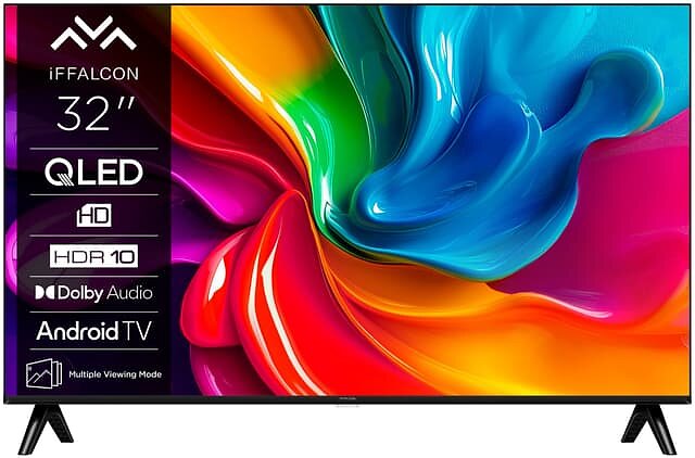 iFFalcon 32" 4K Ultra HD QLED Smart TV (2025)