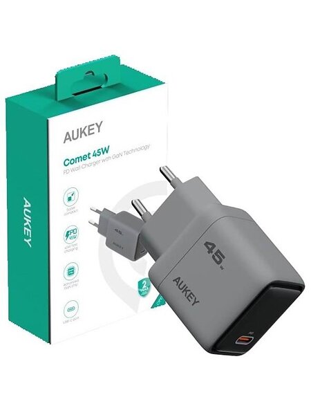 Aukey PA-C2 Comet 45W PD Väggladdare med GaN-teknik