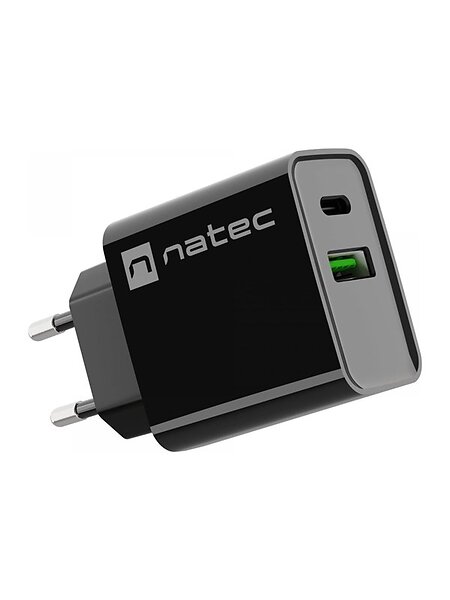 Natec NUC-2062 USB-C PD 3.0 Quick Charge 3.0 AFC 20W