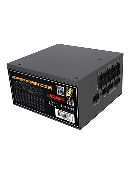 Gembird CCC-PSUGOLD-1000W 1000W ATX 80 Plus Guld