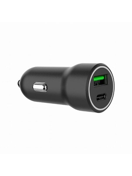 Gembird TA-UC-A2PDQC20-CAR-01 Billaddare USB-A & C PD 20W