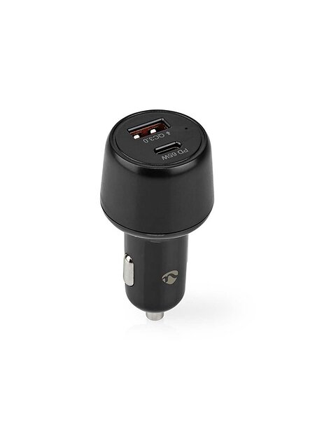 Nedis CCPD65W100BK Billaddare Snabbladdning 65W