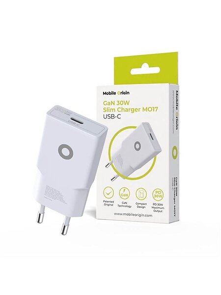 Mobile Origin MO-GAN30W-MO17 GaN 30W Slim Laddare USB-C